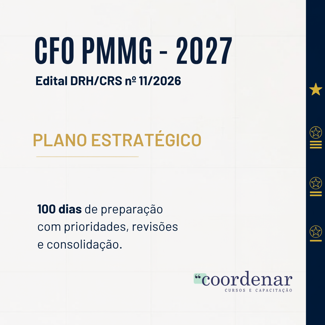 CFO PMMG – 2027: Plano Estratégico de 100 dias